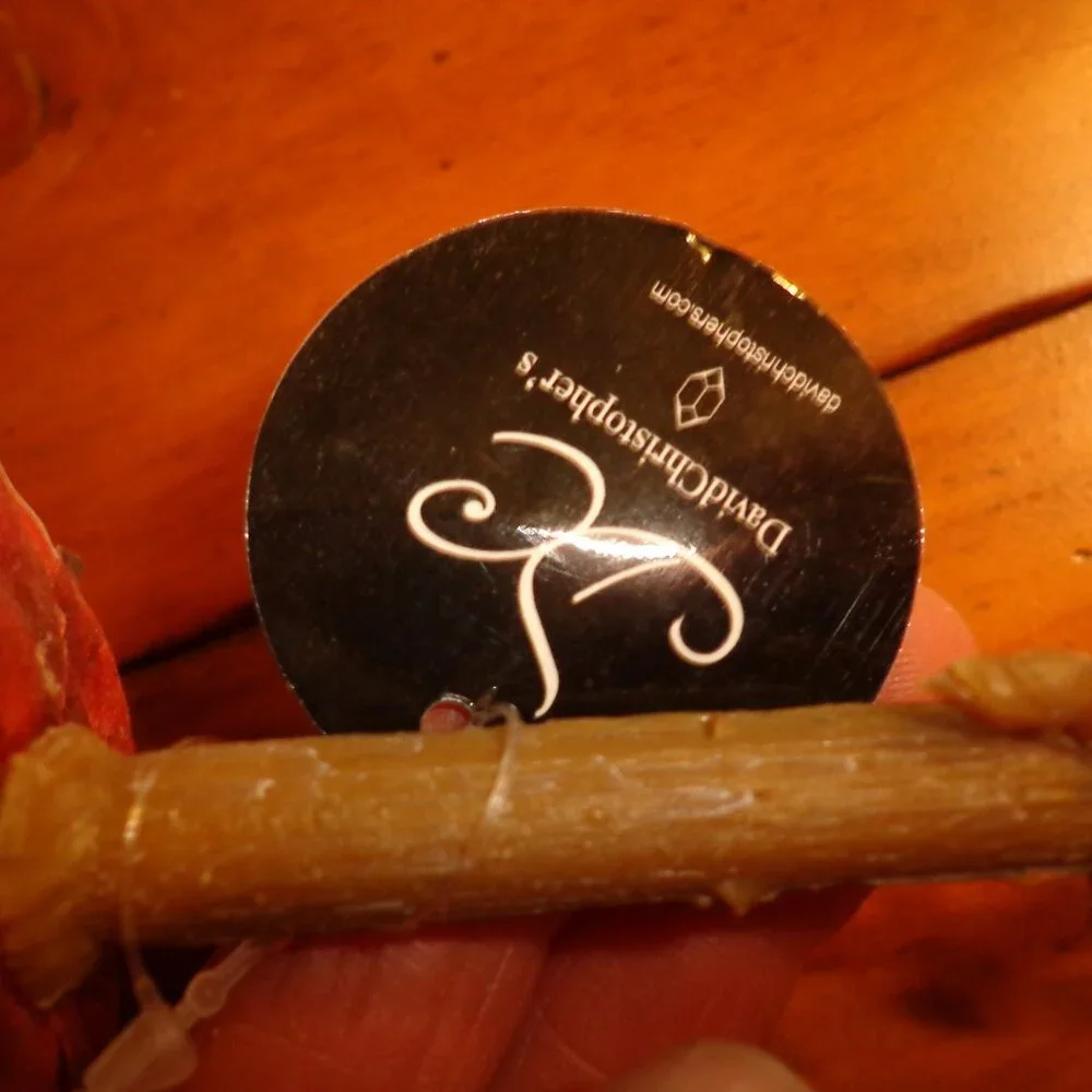 NWT Terra Cotta Faux Stemmed Flower 26" by David Christopher - Picture 5 of 7